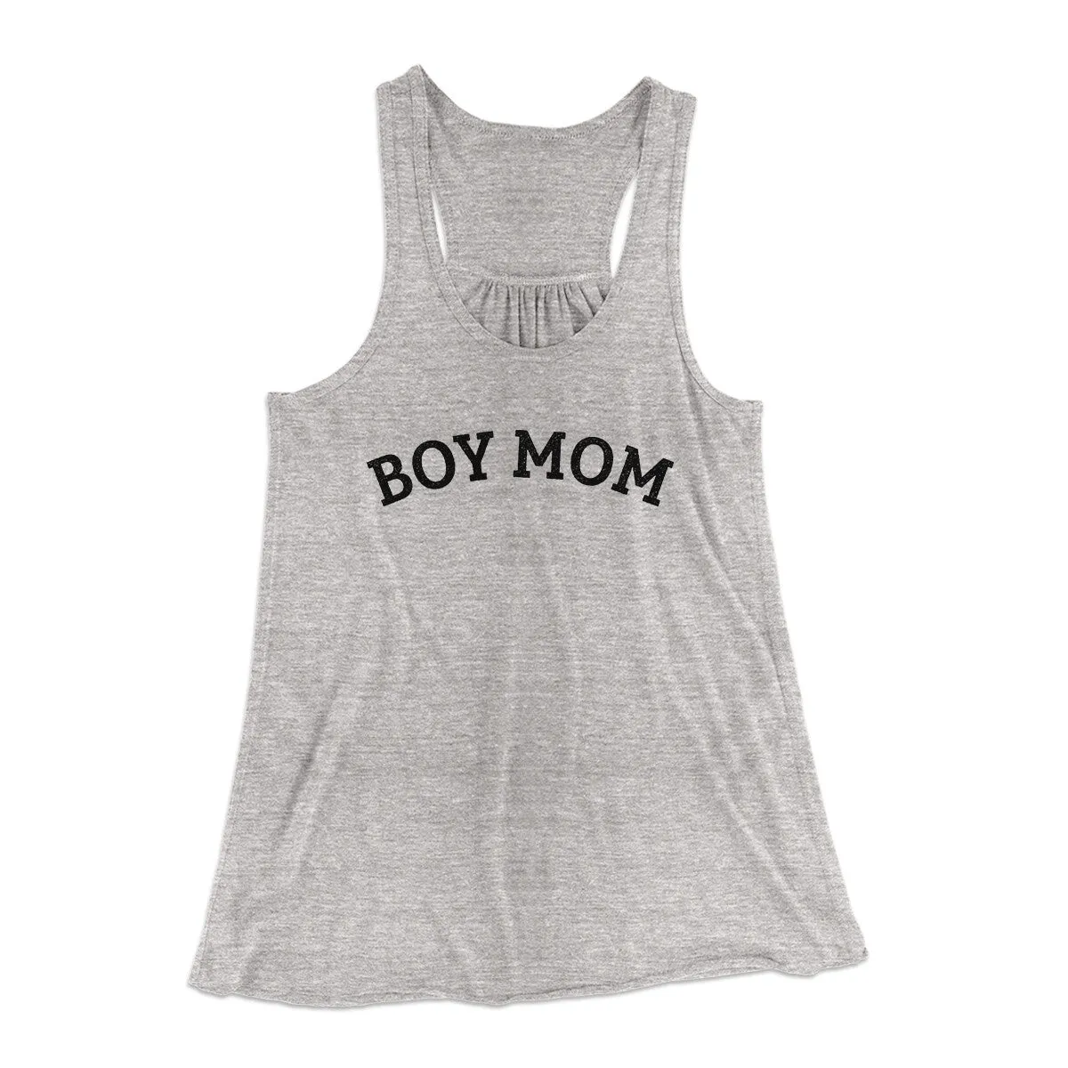 Boy Mom Women's Flowey Racerback Tank Top