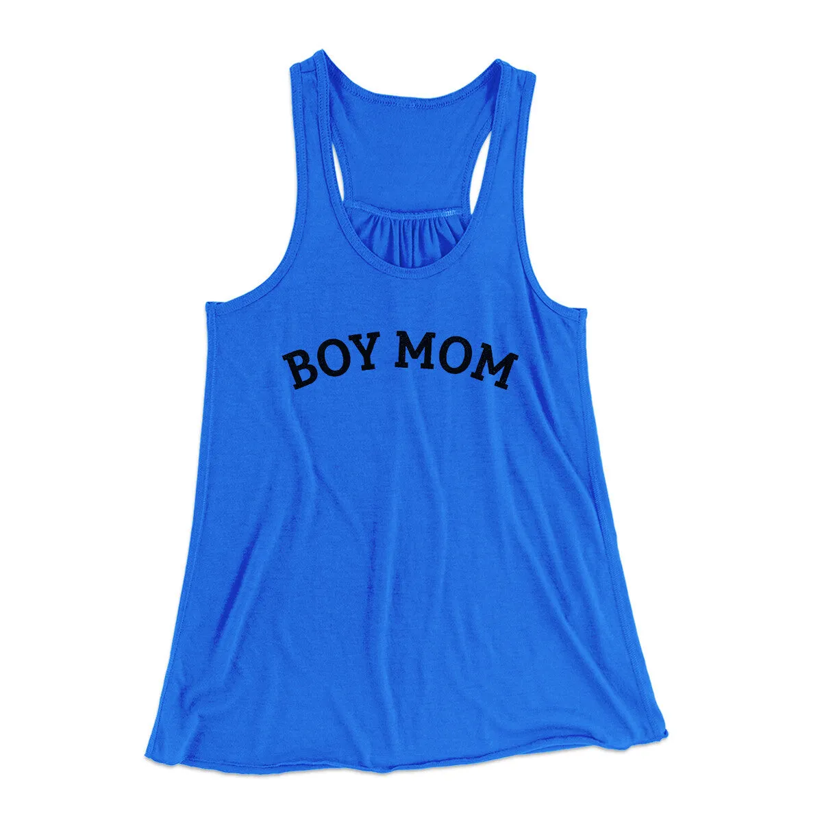 Boy Mom Women's Flowey Racerback Tank Top