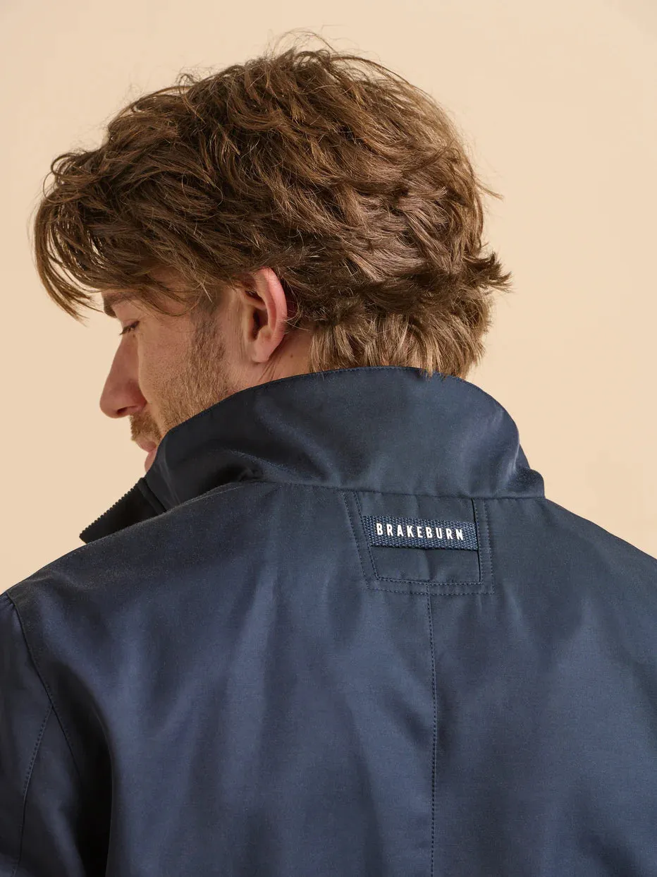 Brakeburn Trench Coat Navy