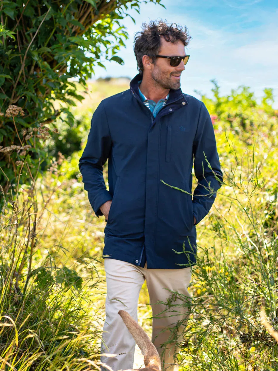 Brakeburn Trench Coat Navy