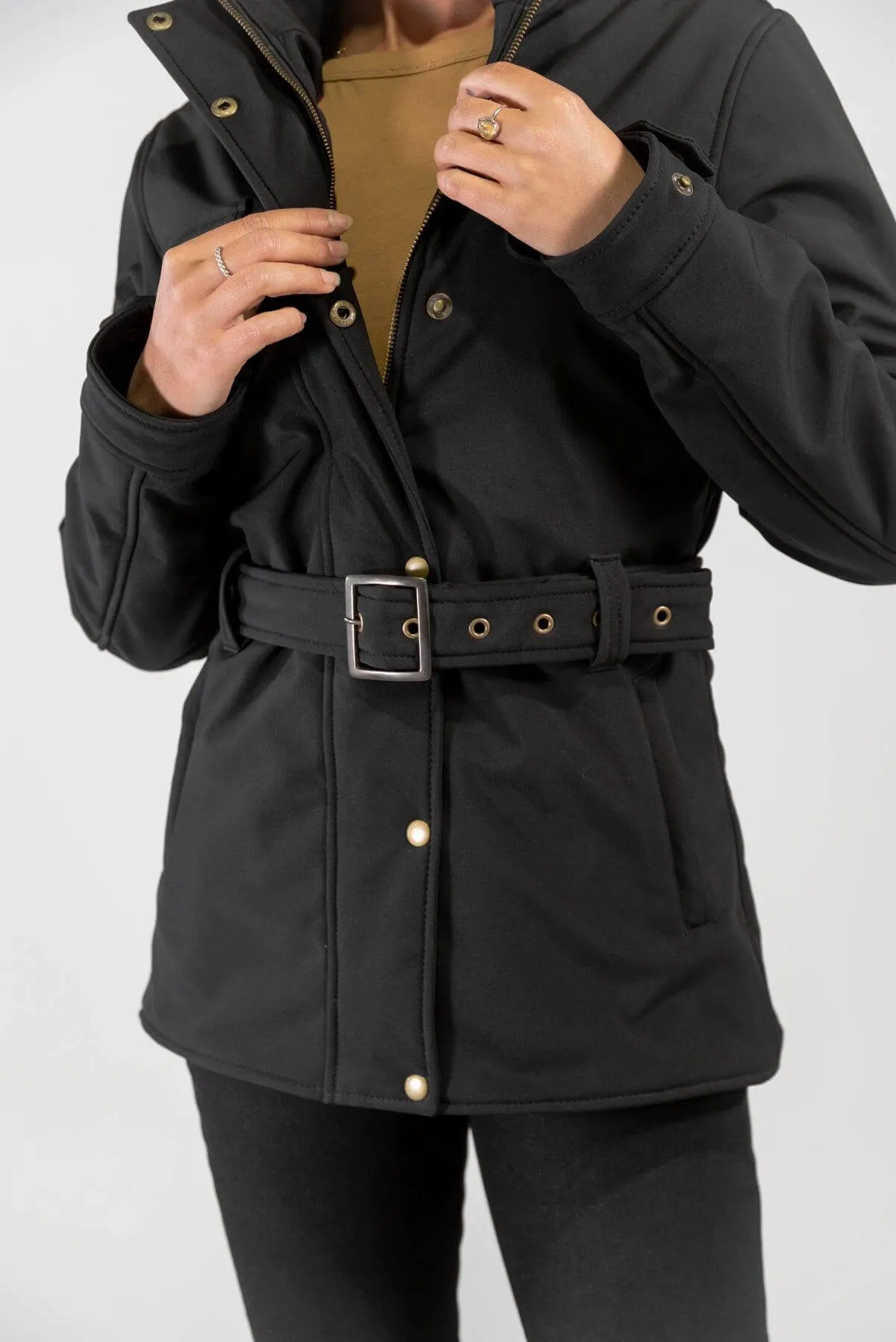 British Trench Motorcycle Jacket (Armoured)