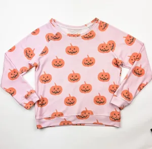 Brokedown Clothing Women's Jack O Lantern Sweatshirt - Pastel