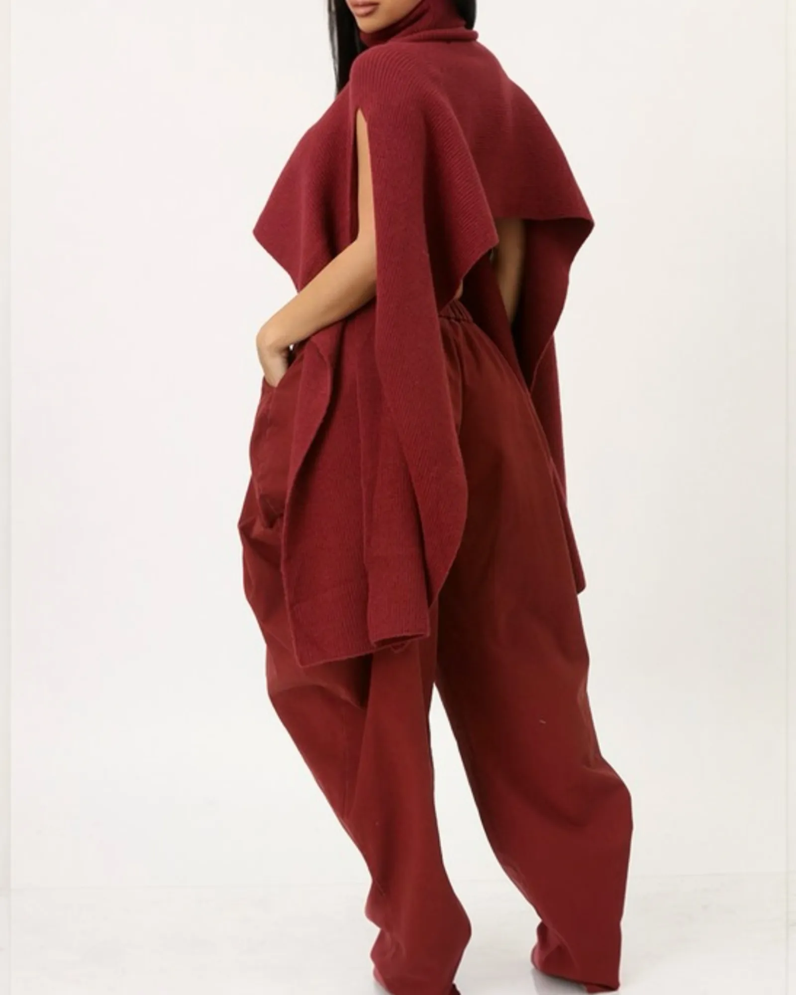 Burgundy Crush Pants