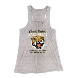 Carole Baskin's Sardine Oil Women's Flowey Tank Top