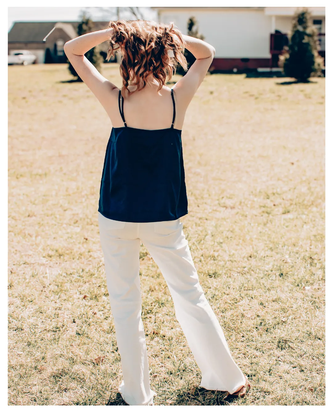 Charlotte Satin Top