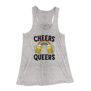 Cheers Queers Women's Flowey Tank Top