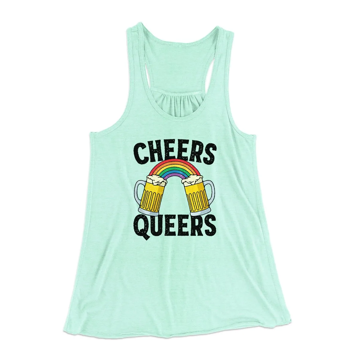 Cheers Queers Women's Flowey Tank Top