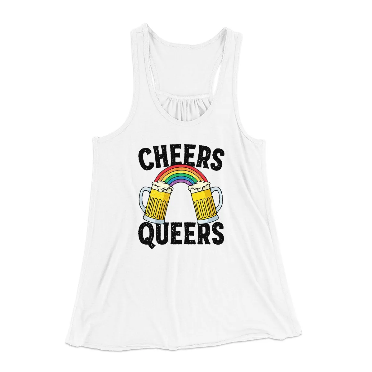 Cheers Queers Women's Flowey Tank Top