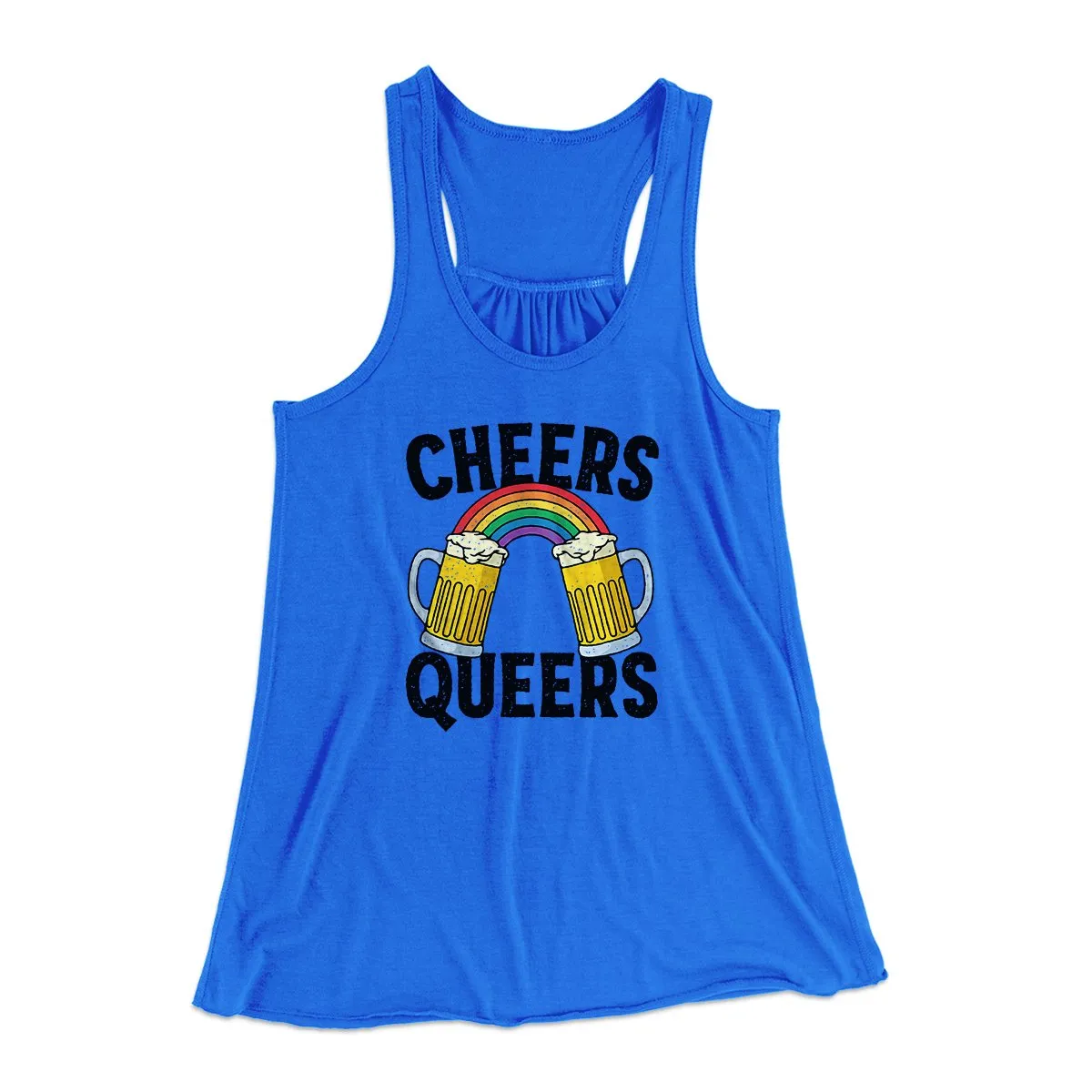Cheers Queers Women's Flowey Tank Top