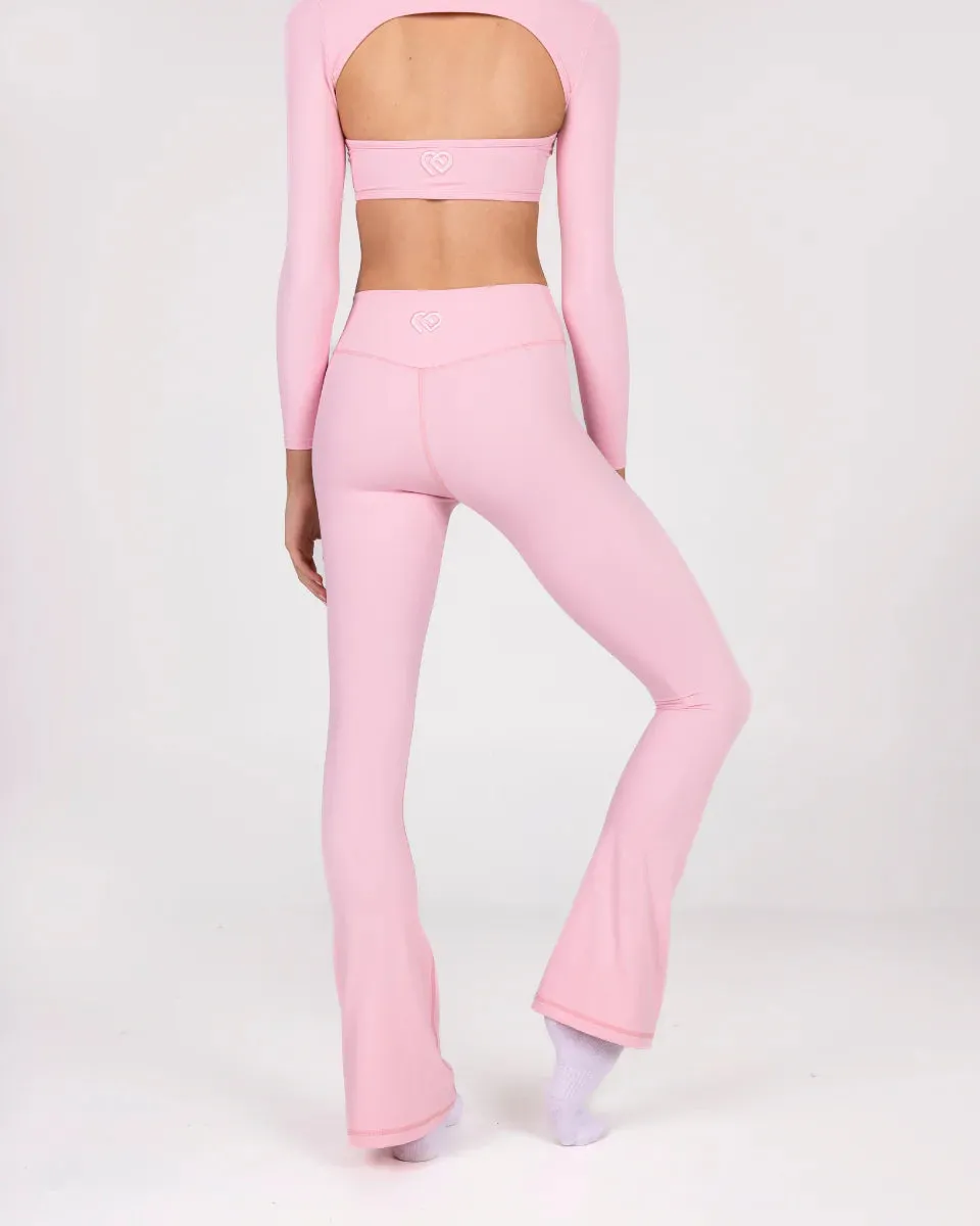 Claudia Dean Rosewater V Flared Tights