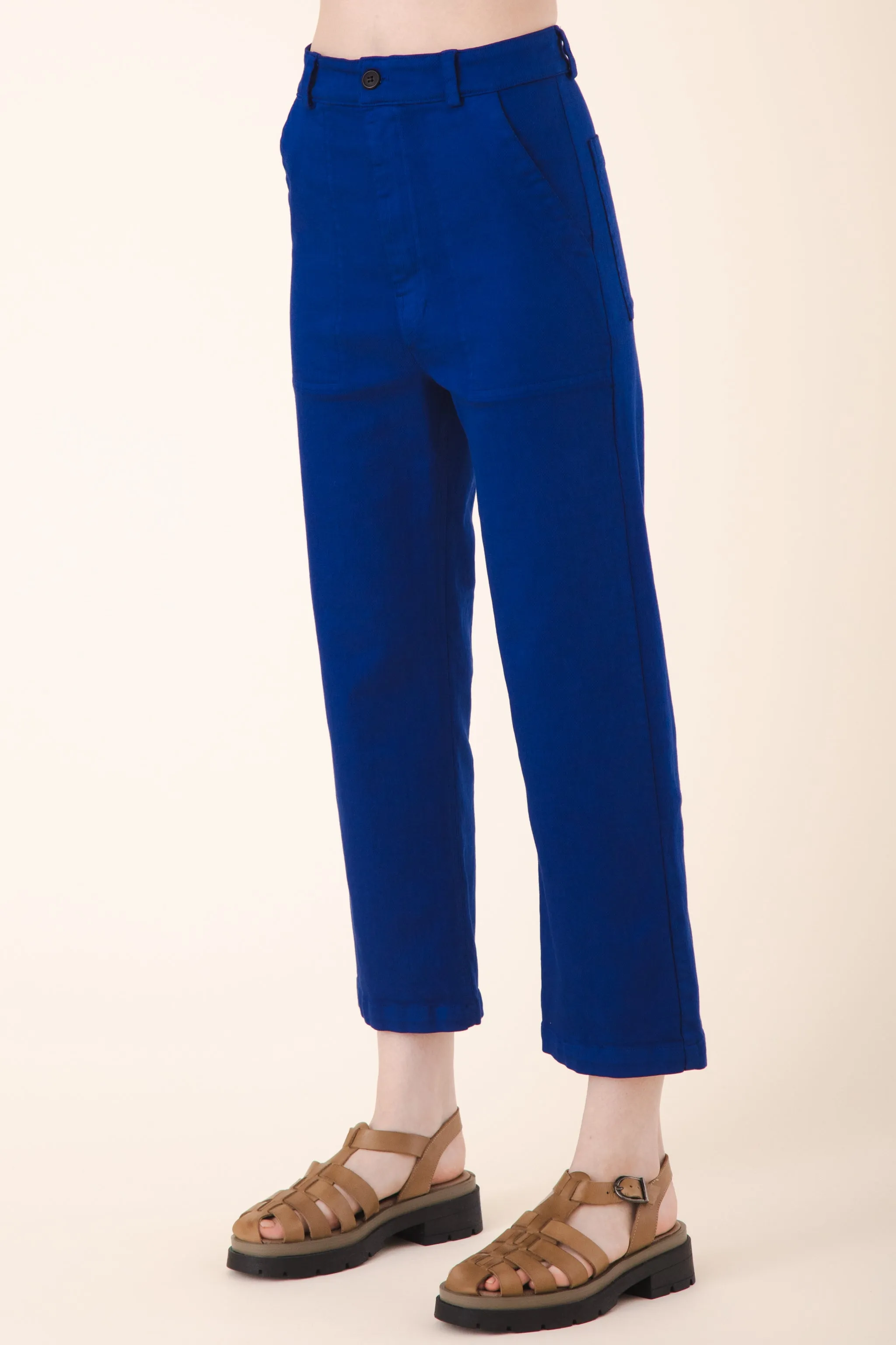 Color Boiler Pant in Cobalt