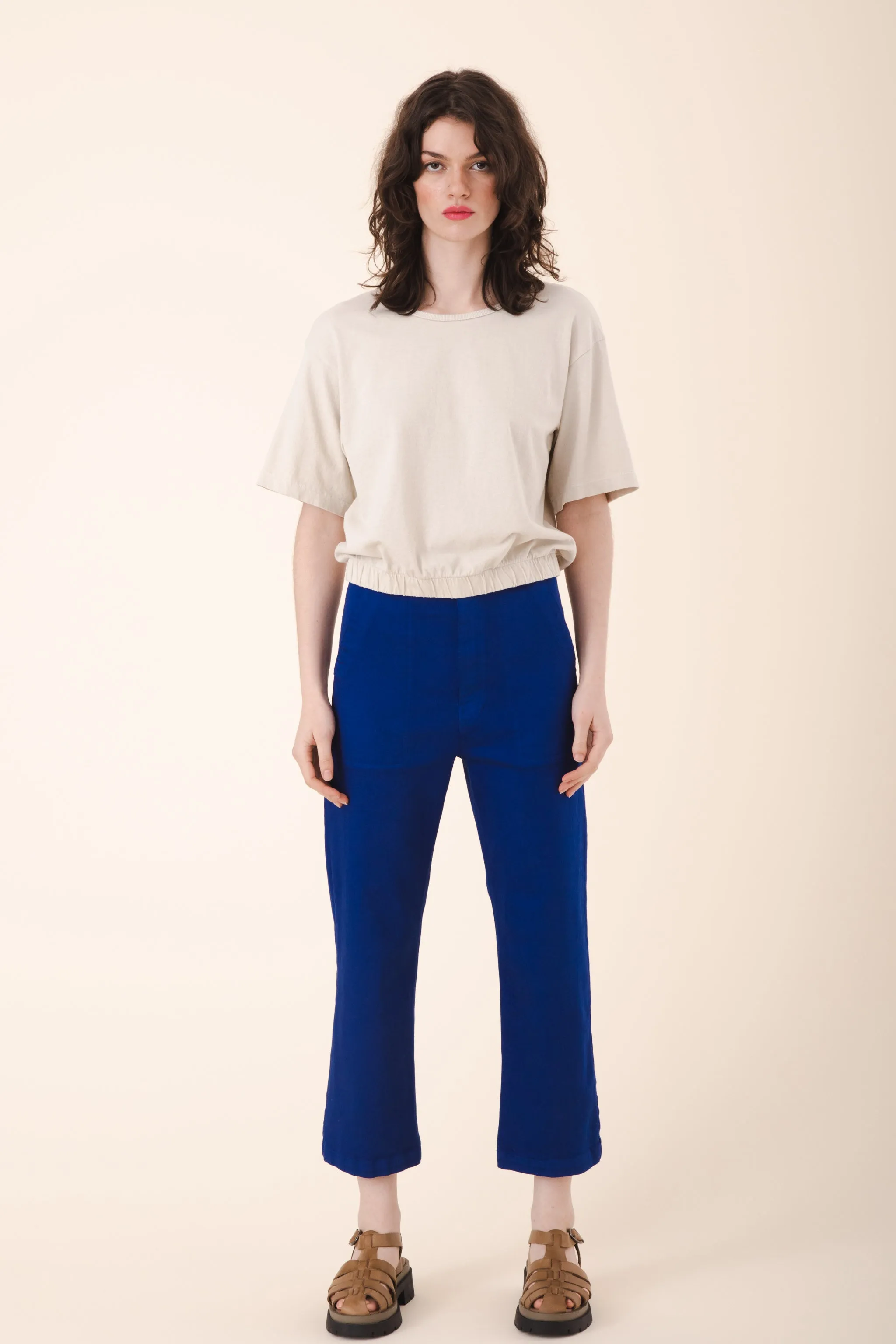Color Boiler Pant in Cobalt