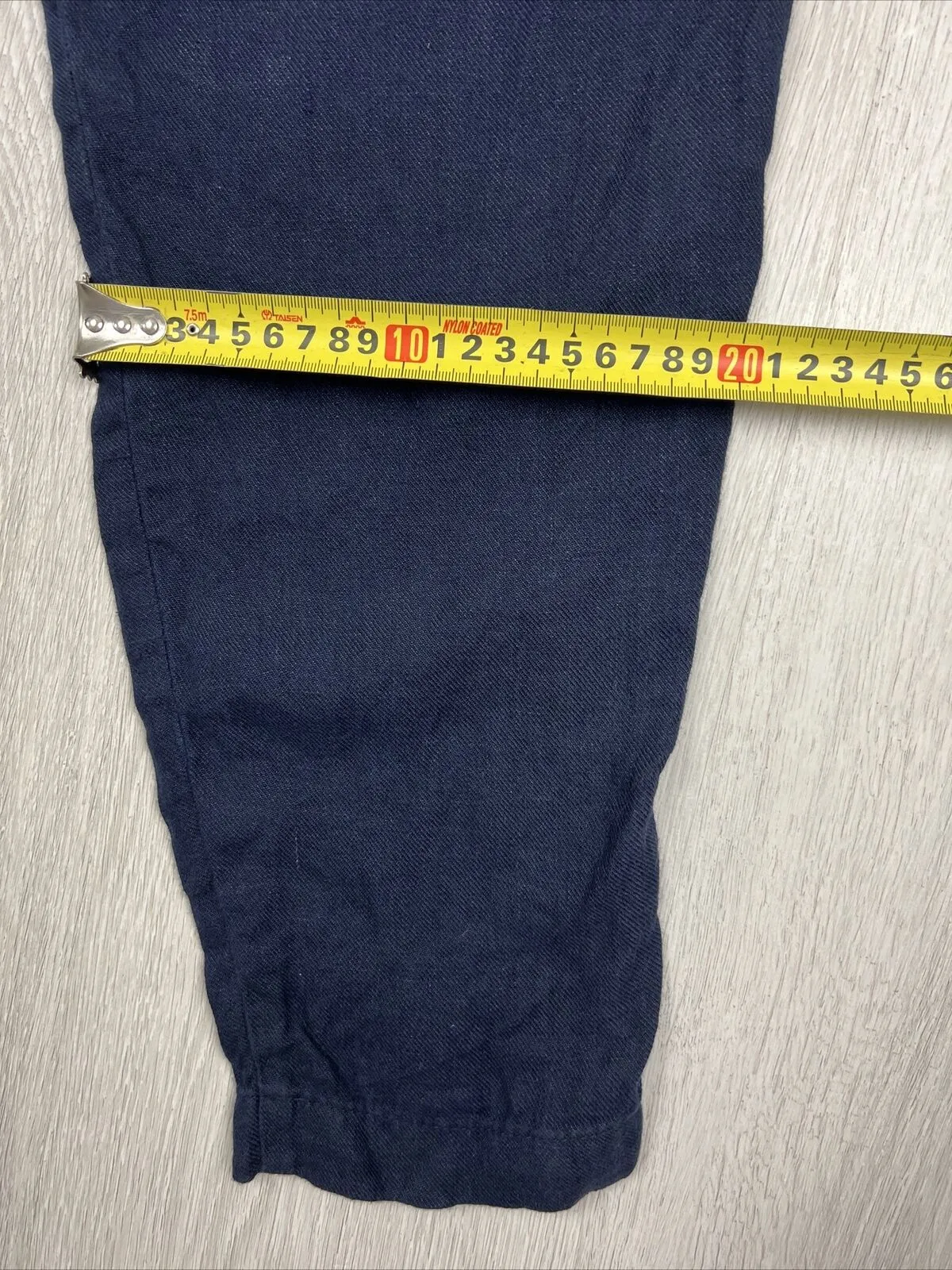 Country Road Womens French Linen Navy Pants Size 6