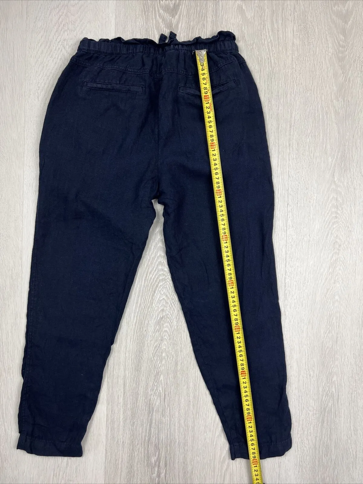 Country Road Womens French Linen Navy Pants Size 6