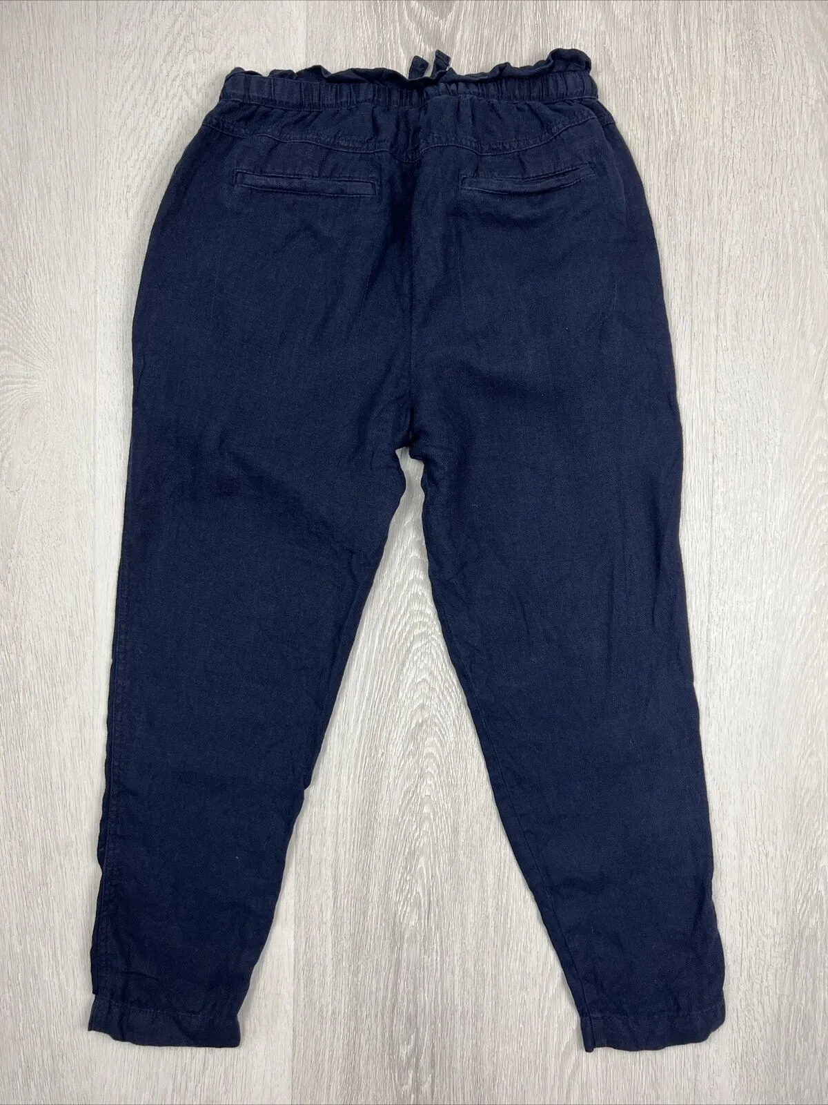 Country Road Womens French Linen Navy Pants Size 6