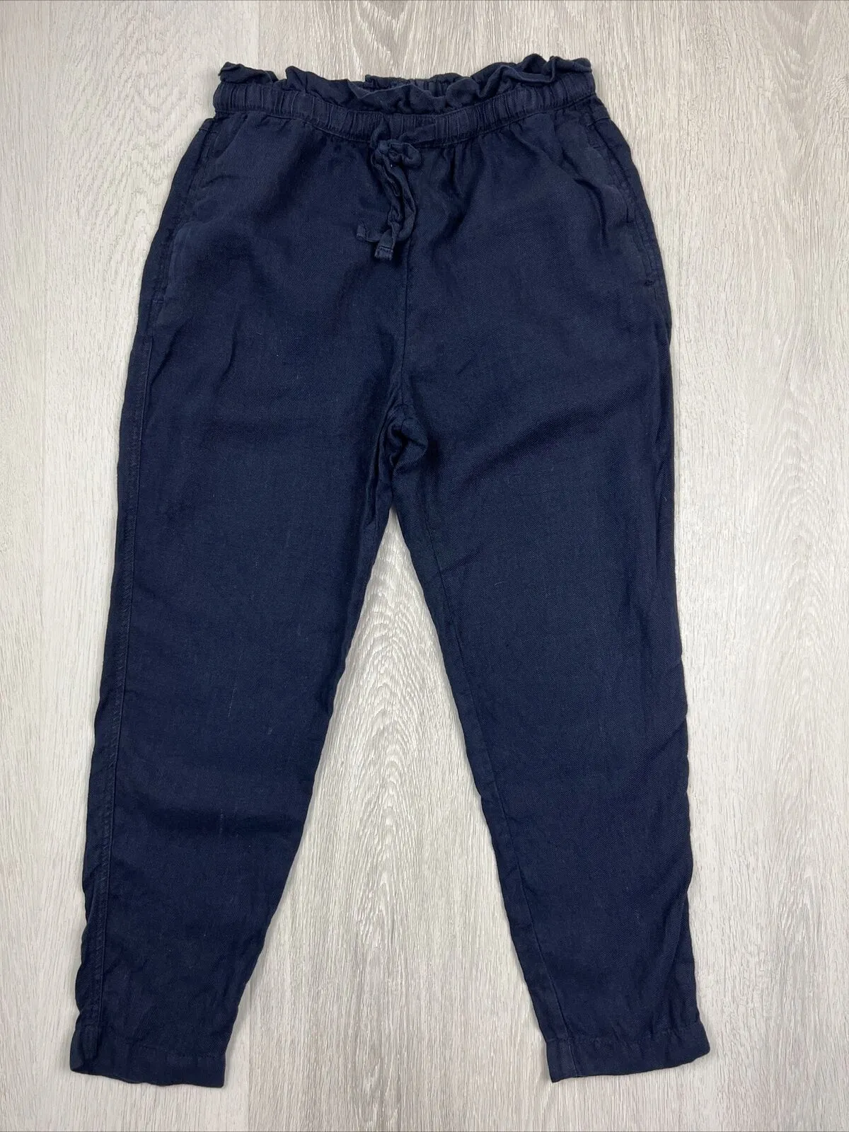 Country Road Womens French Linen Navy Pants Size 6