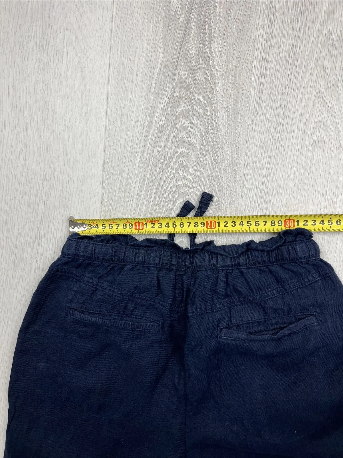 Country Road Womens French Linen Navy Pants Size 6