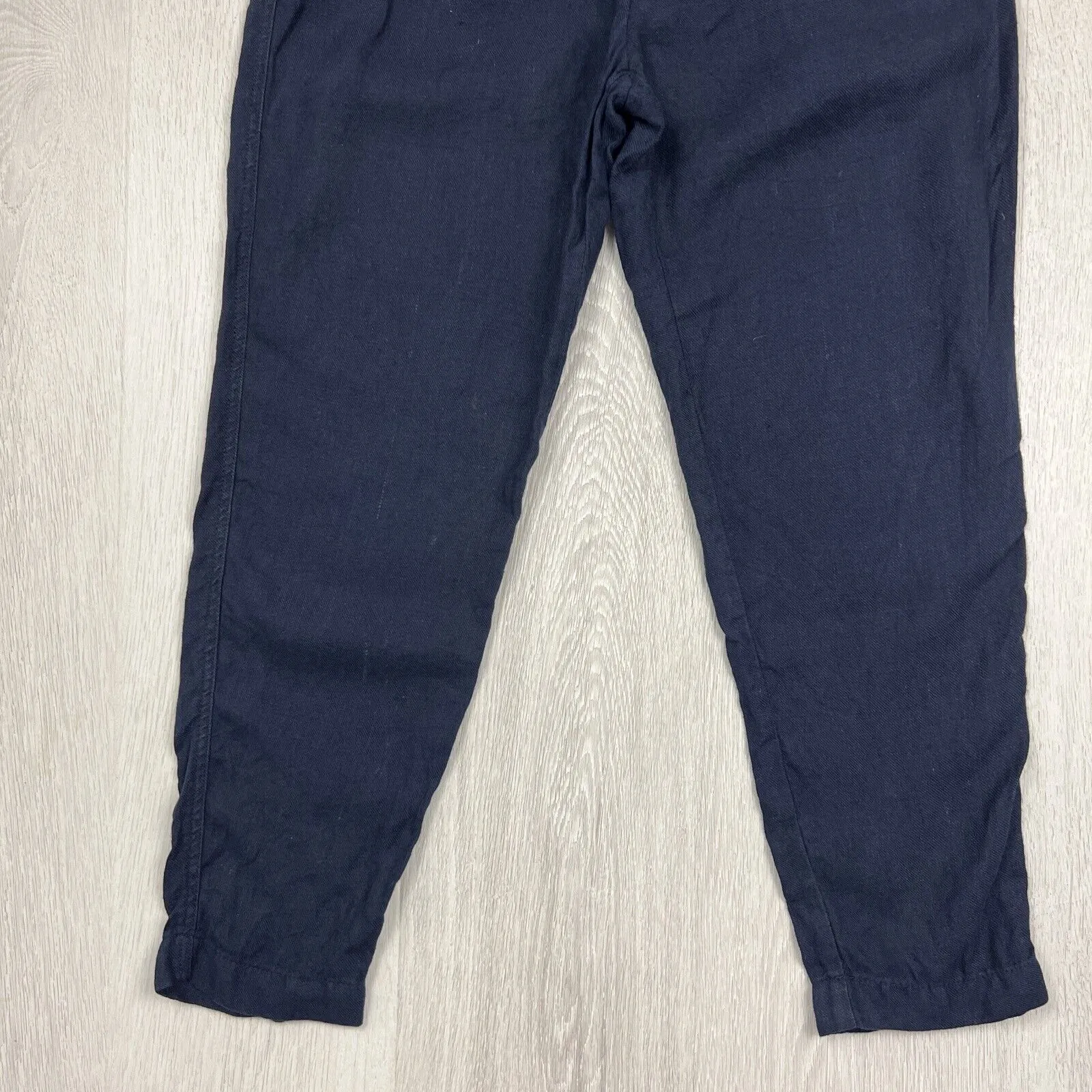 Country Road Womens French Linen Navy Pants Size 6
