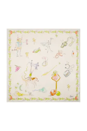 COURT Silk Scarf