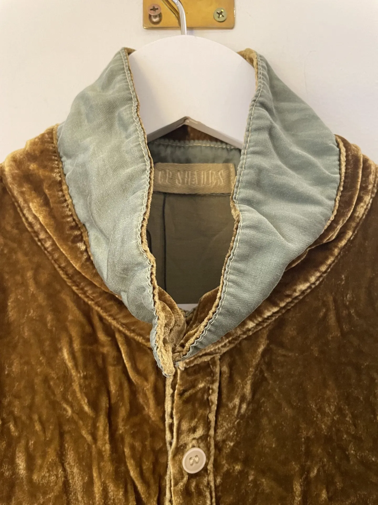CP Shades Moss Velvet Romy Shirt
