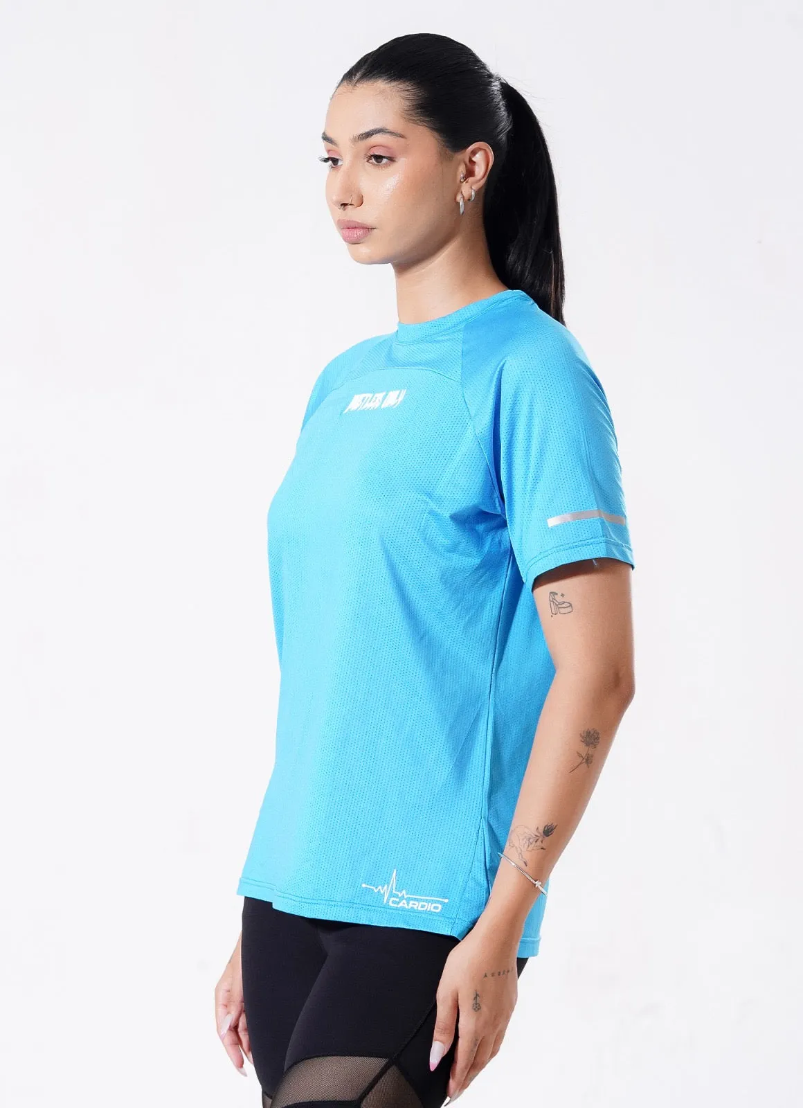 Crest Cardio Tshirt - Blue
