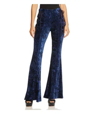 Crushed Velvet Flares