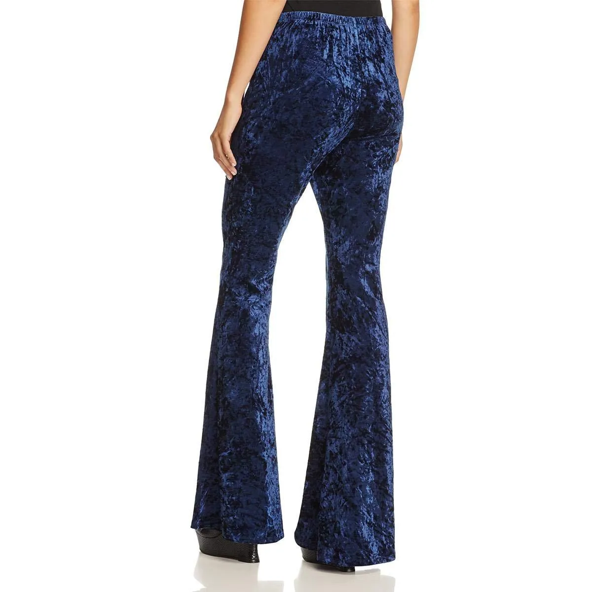 Crushed Velvet Flares
