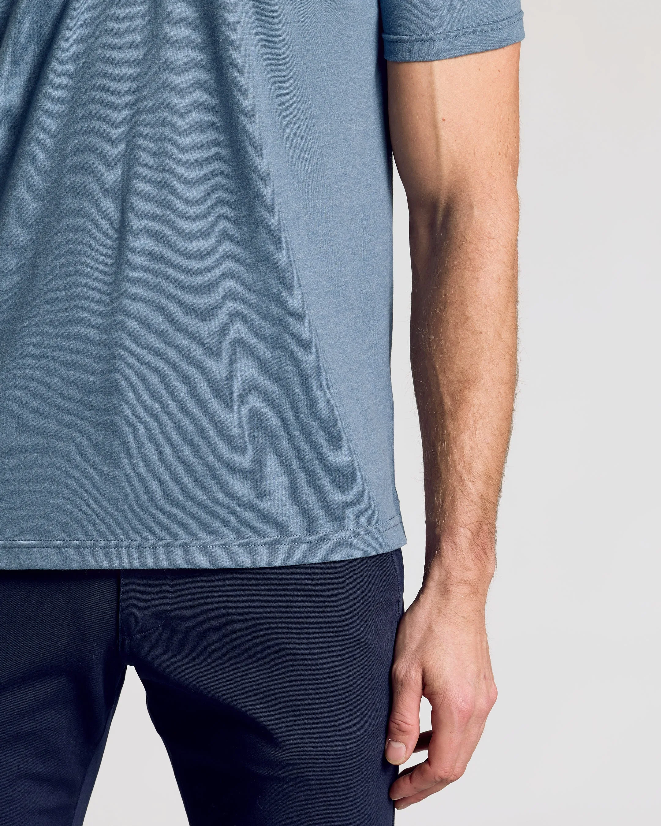 Dark Heather Tempest Short Sleeve Polo