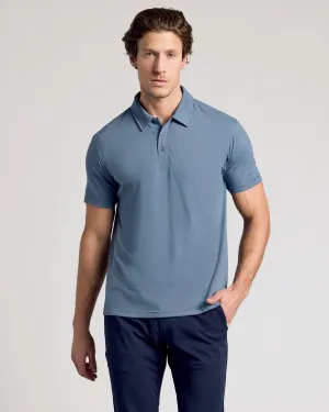 Dark Heather Tempest Short Sleeve Polo