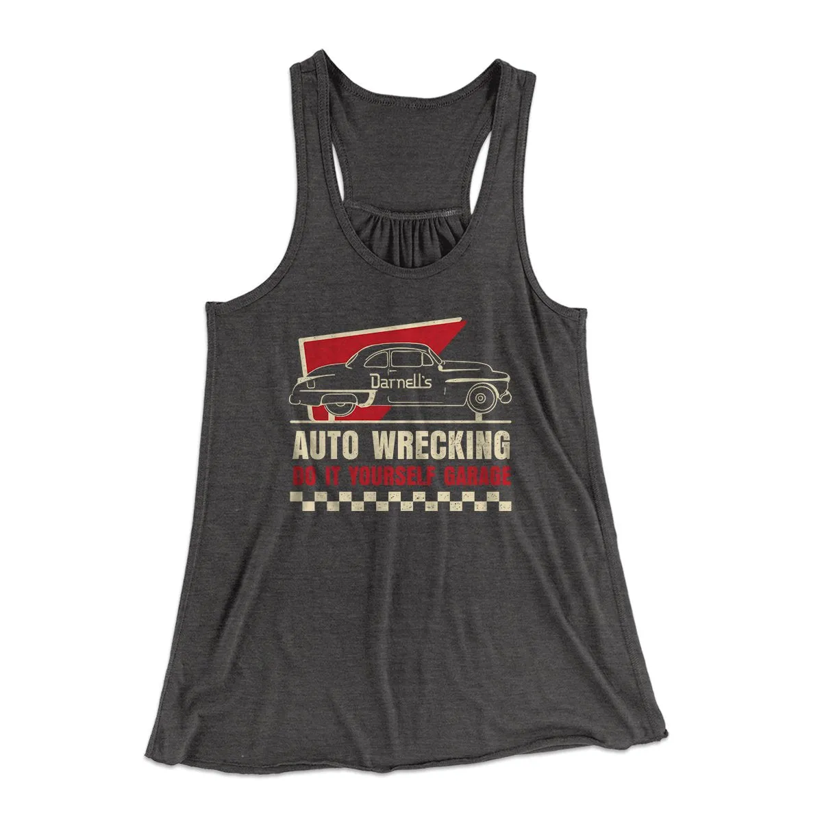 Darnell's Auto Wrecking Women's Flowey Tank Top