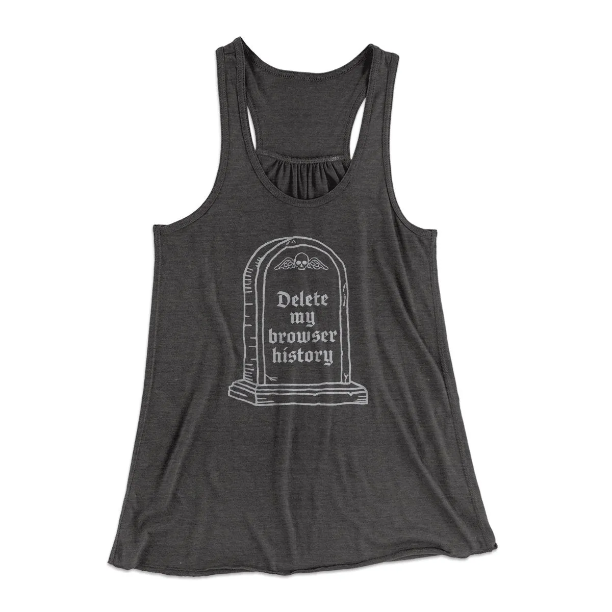 Delete My Browser History Women's Flowey Tank Top