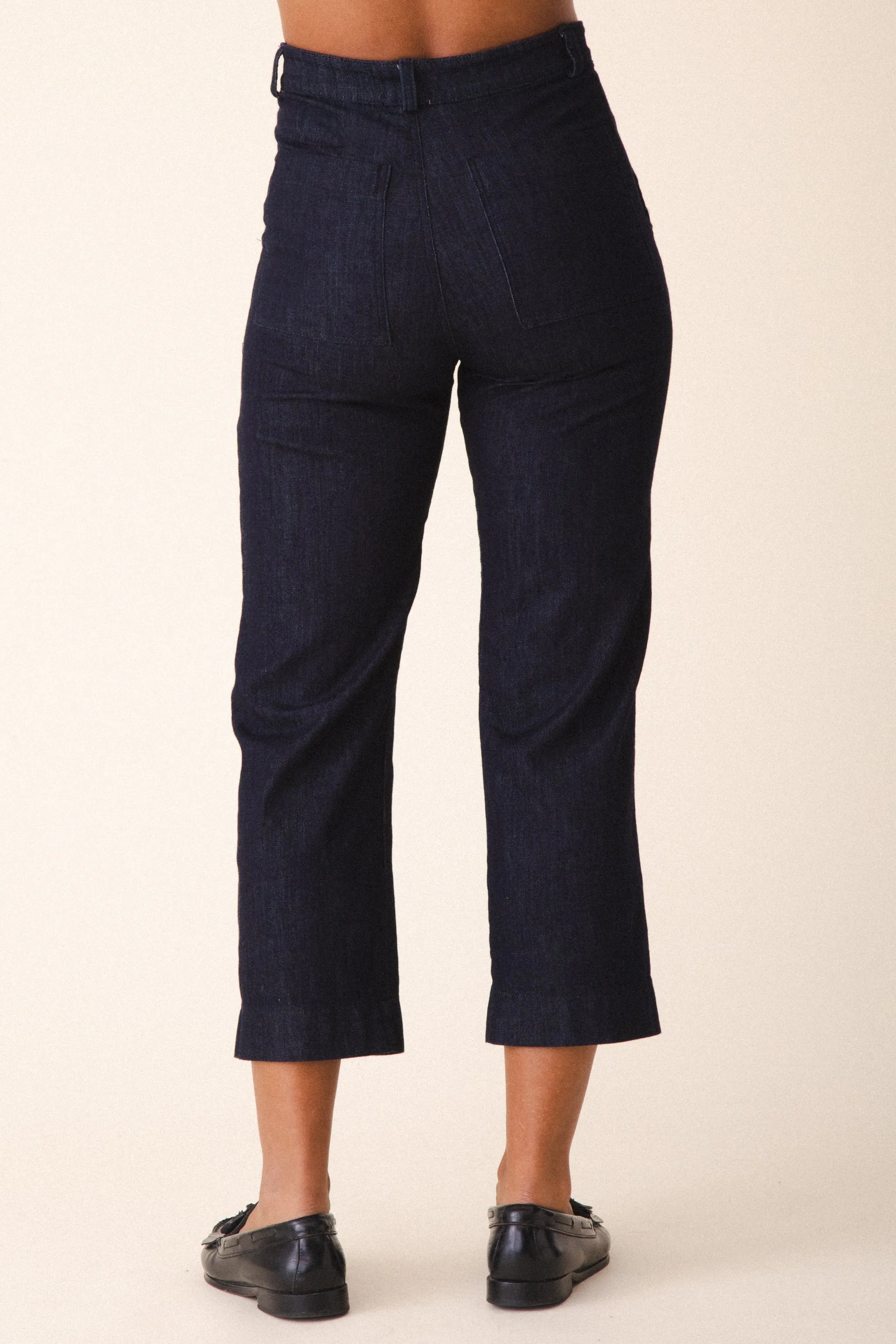 Denim Boiler Pant in Denim