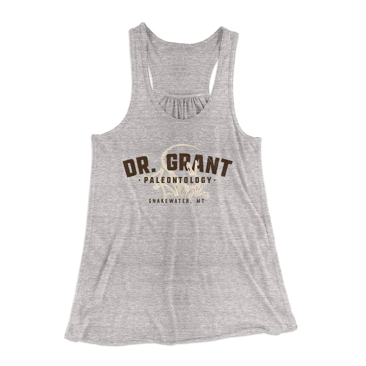 Doctor Grant Paleontology Women's Flowey Tank Top
