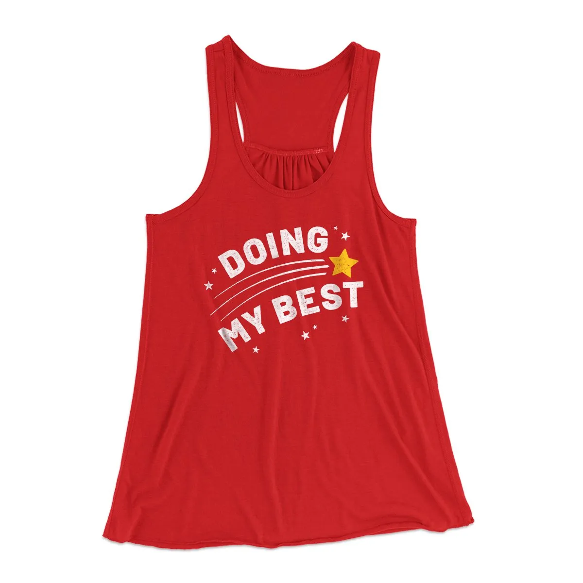 Doing My Best Funny Women's Flowey Tank Top