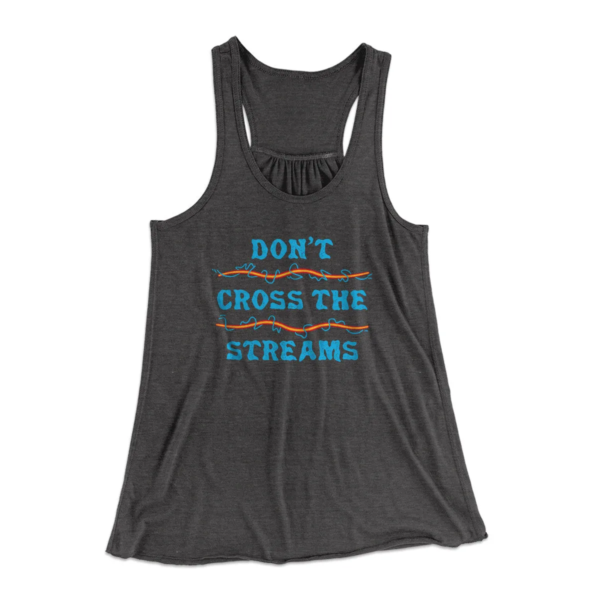 Don't Cross Streams Women's Flowey Racerback Tank Top