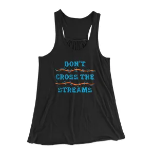 Don't Cross Streams Women's Flowey Racerback Tank Top