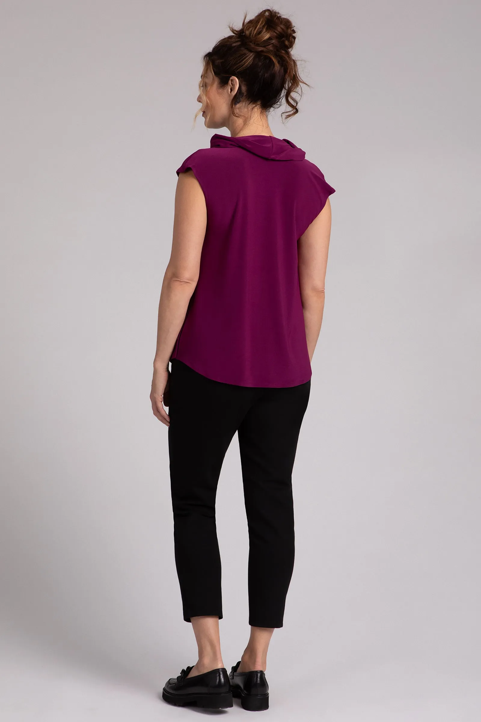 Draped Cowl Top