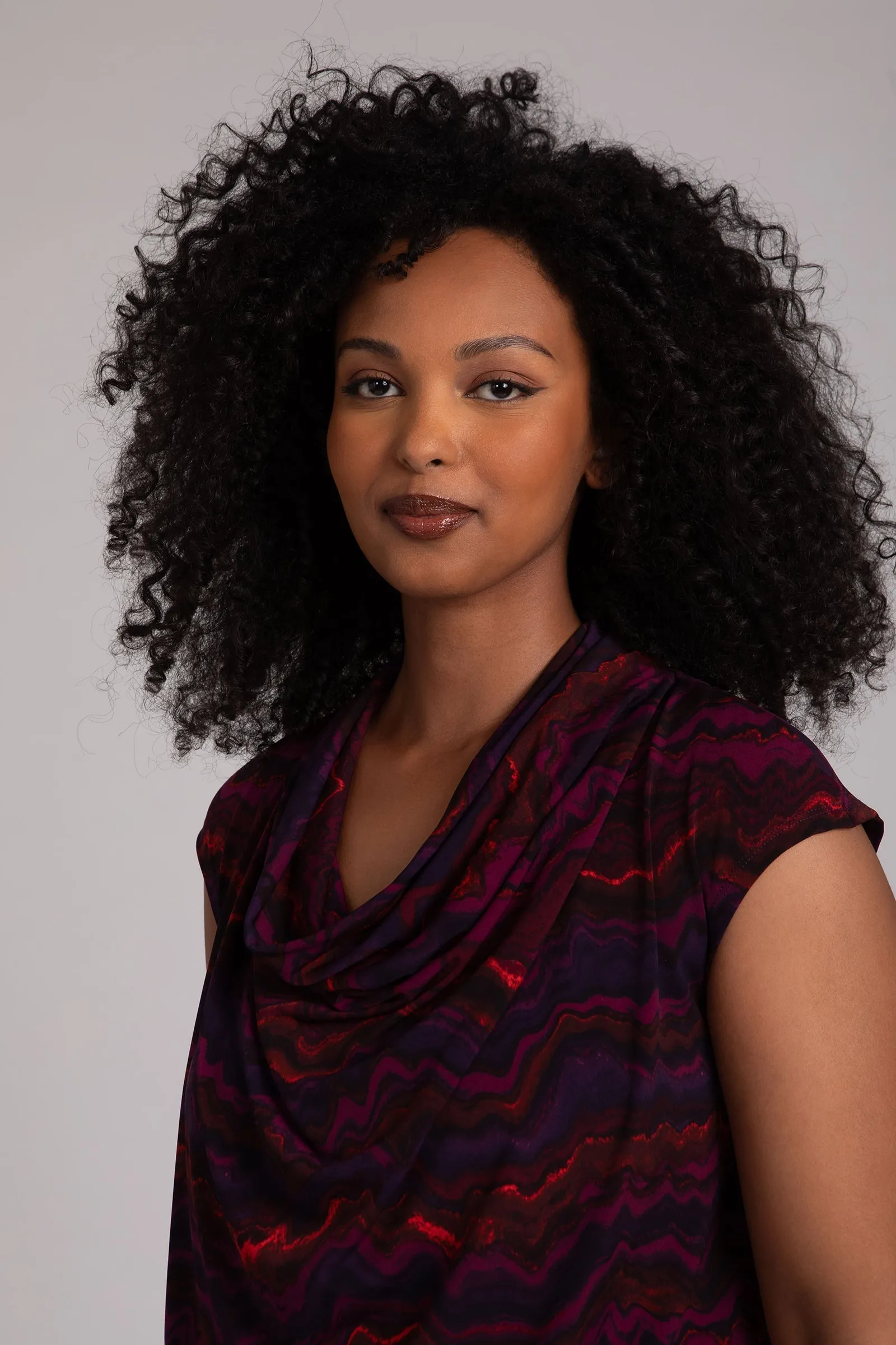 Draped Cowl Top