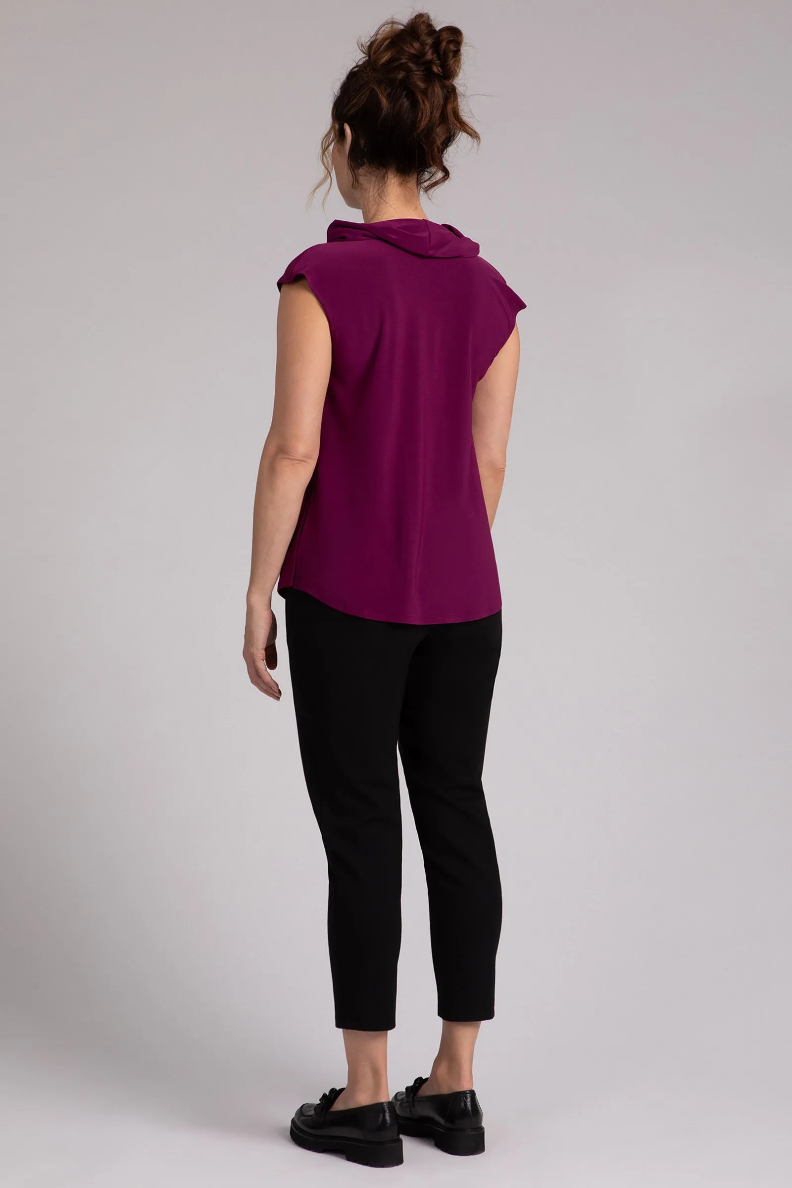 Draped Cowl Top