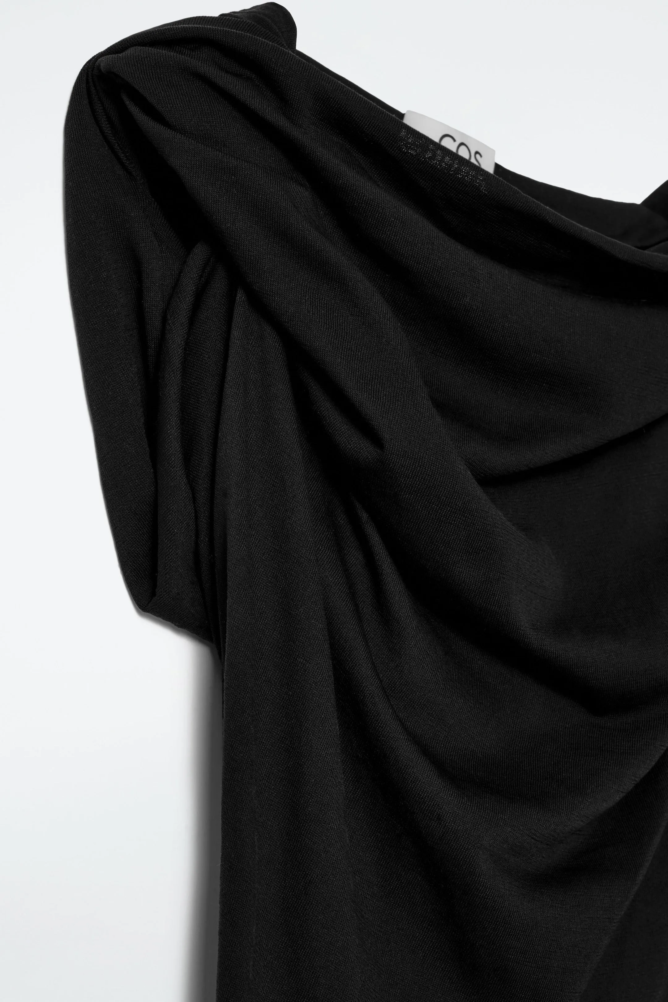 Draped knitted top