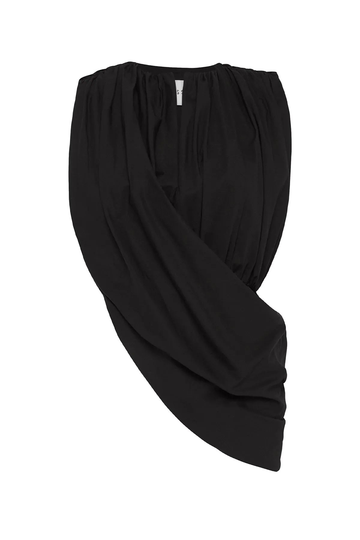 Draped Top in Black