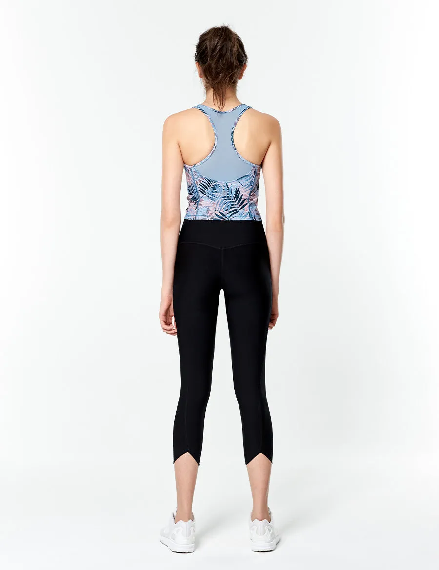 easyoga Lespiro Arris Original Cropped Tights - L1 Black