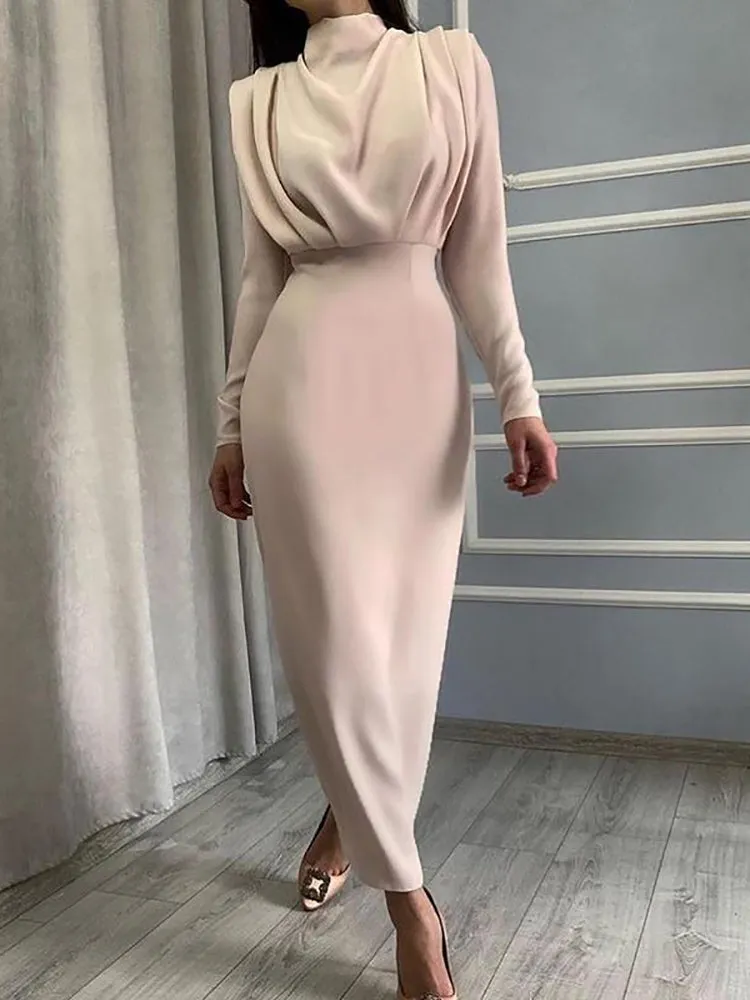 Elegant Bodycon Midi Dress
