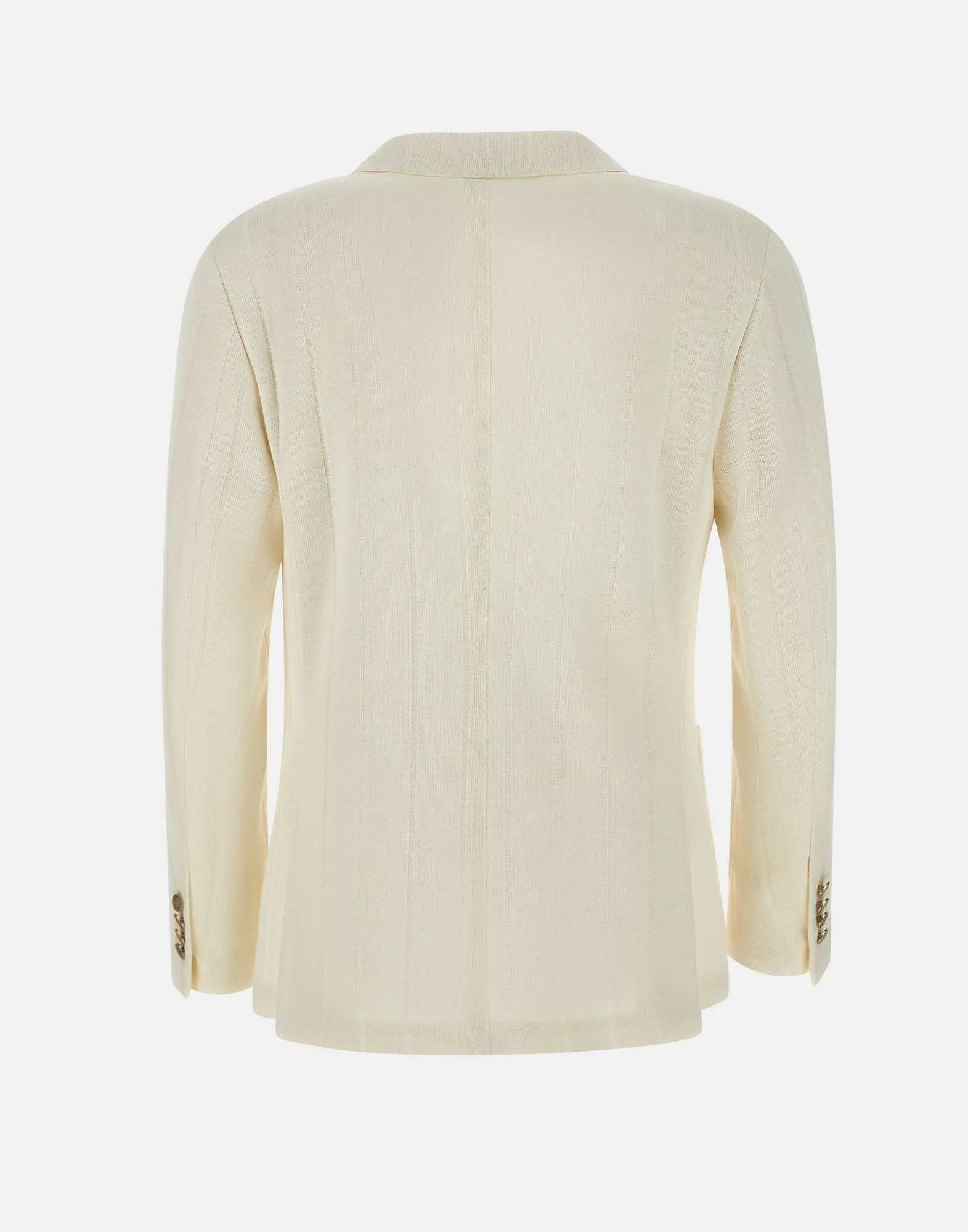 Eleventy Linen Cotton Blazer In Creamy White