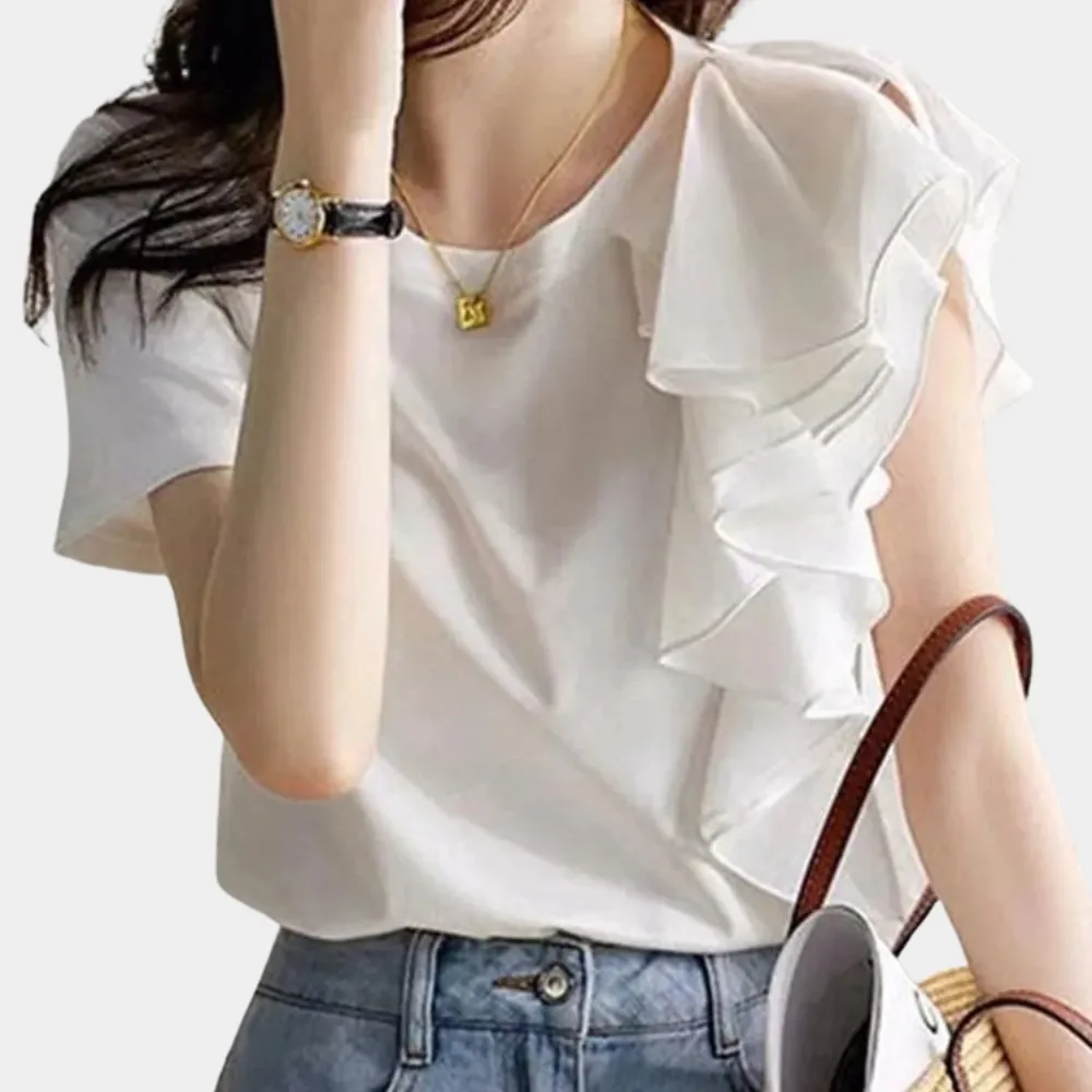 Eliza - Blouse with ruffles
