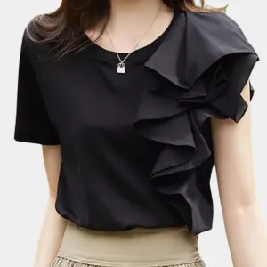 Eliza - Blouse with ruffles
