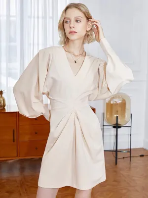 Emery Gathered Shift Dress
