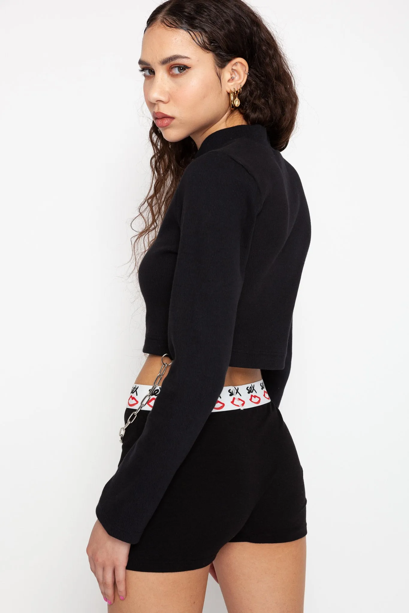 Engine Chain Crop Top