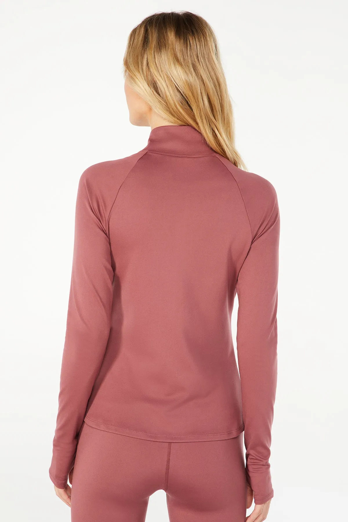 Essential Yoga Jacket (Crushed Berry)