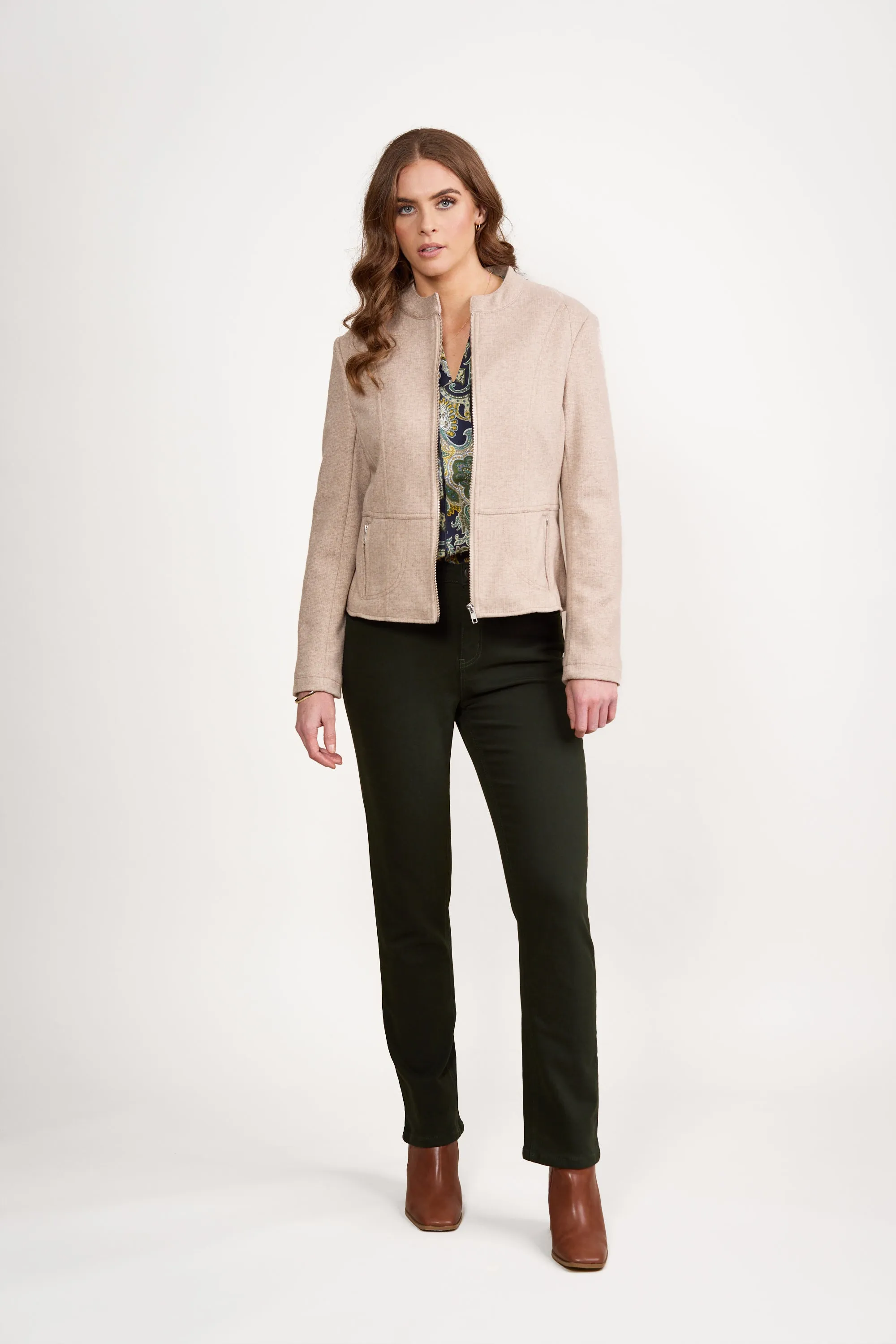 Fitted Jacket Dune